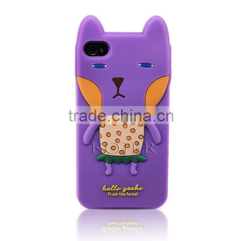 Popular animal 3D silicon case