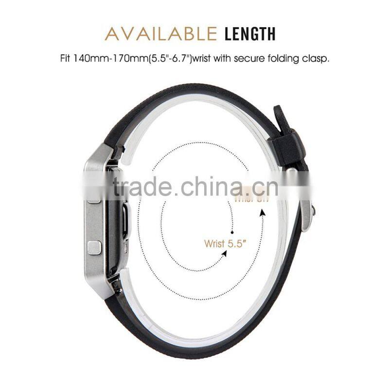 2016 New Arrival Silicone Watch Strap Adjustable Wrist Watch Band for Fitbit Blaze