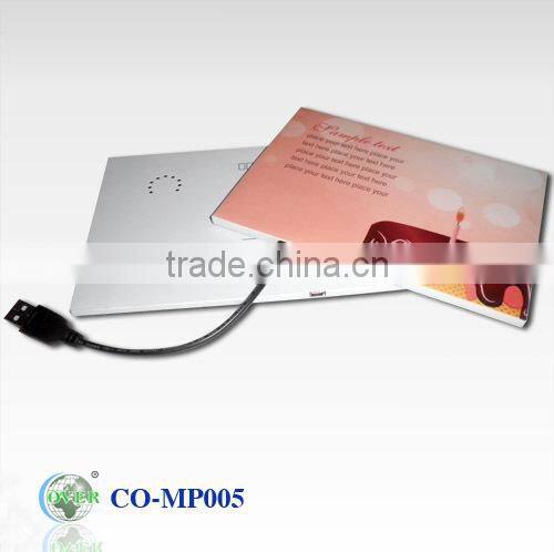 Colorful Recordable greeting cards for friends /family