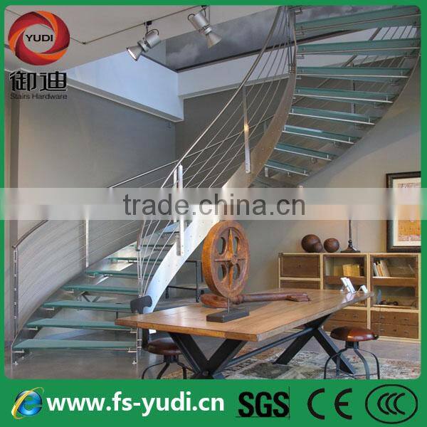 stainless steel helical staircase