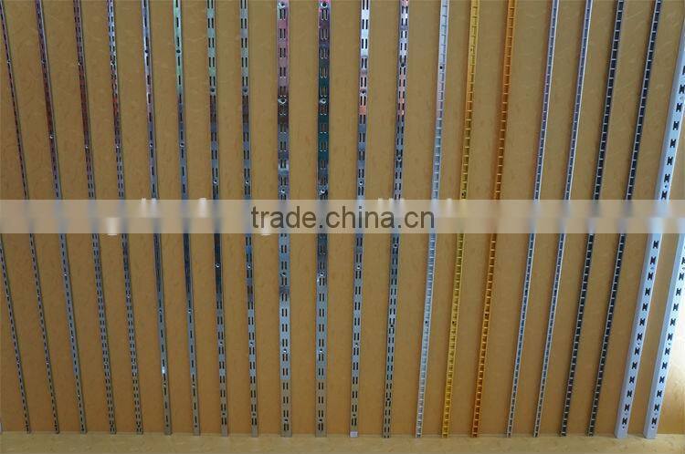 Metal H shaped slots tube slotted strut channel