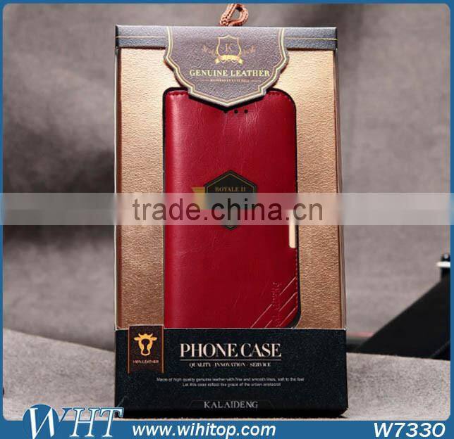 Wallet Case for Samsung Galaxy S7, Genuine Leather Case for Samsung S7