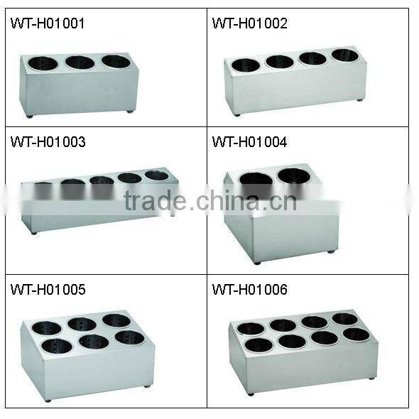 Kitchen organizer fork & knife stainless steel cutlery table holder