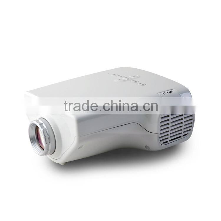 Mini Pico portable video projector TV AV VGA A/V USB & SD with VGA HDMI Projector projetor beamer Wholesale