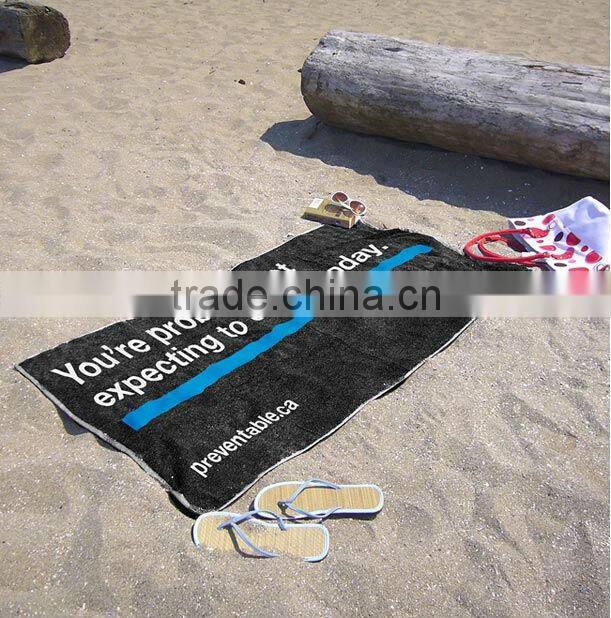 Factory price sewing printed bathroom towel racks