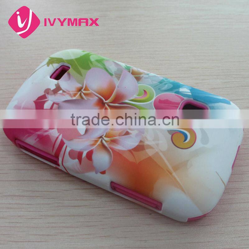 colorful design combo case for samsung s5670