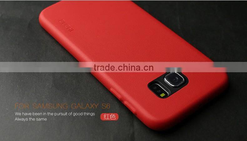 High Quality Luxury protective case for Samsung S6 Leather Case