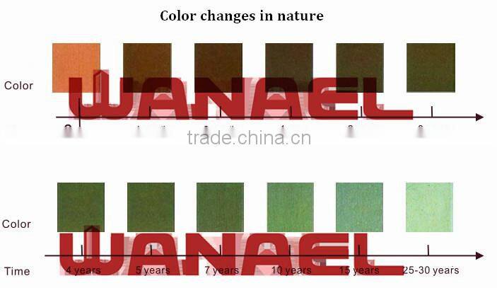 High quality Copper rain gutter