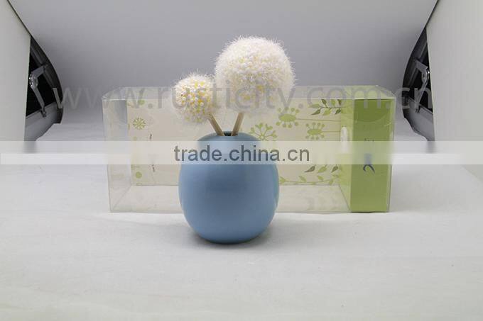 Ceramic perfume bottle aroma reed diffuser OEM for gift set or home decor