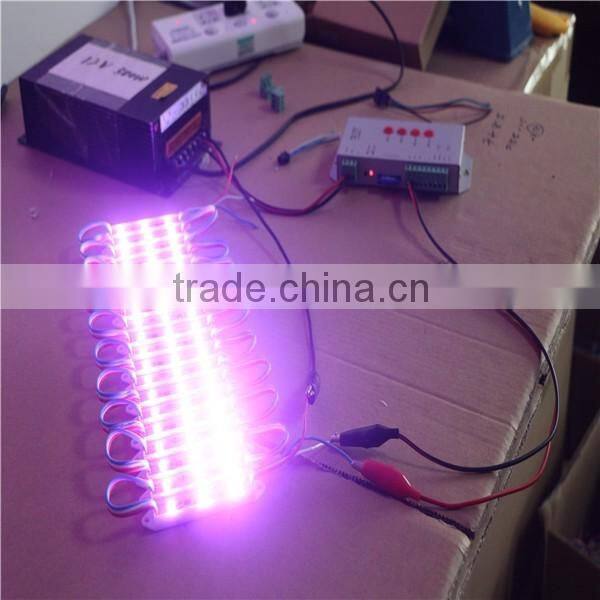 Billboard special components size 7515 high light led module, 3leds with one WS2811 ic per module, waterproof IP67