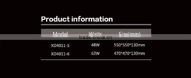 Square 9 head drop light pendant light crystal chandelier& pendant lighting crystal lamps