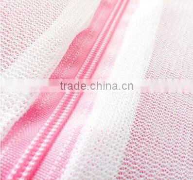 YIWU RODA fashion 100% polyester color zipper more optional washing bag