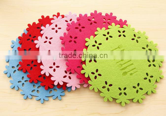 Customized colourful Nonwovens Felt Mats