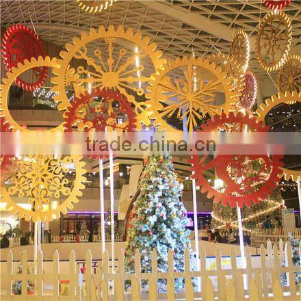 Christmas 2015 Christmas wall Ornament fluffy ball