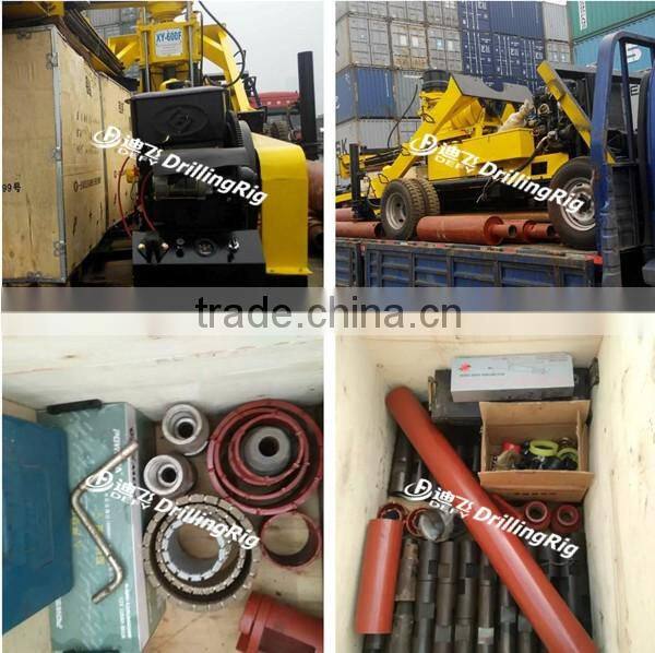 300-600m XY-600C portable used water well drilling machine for sale