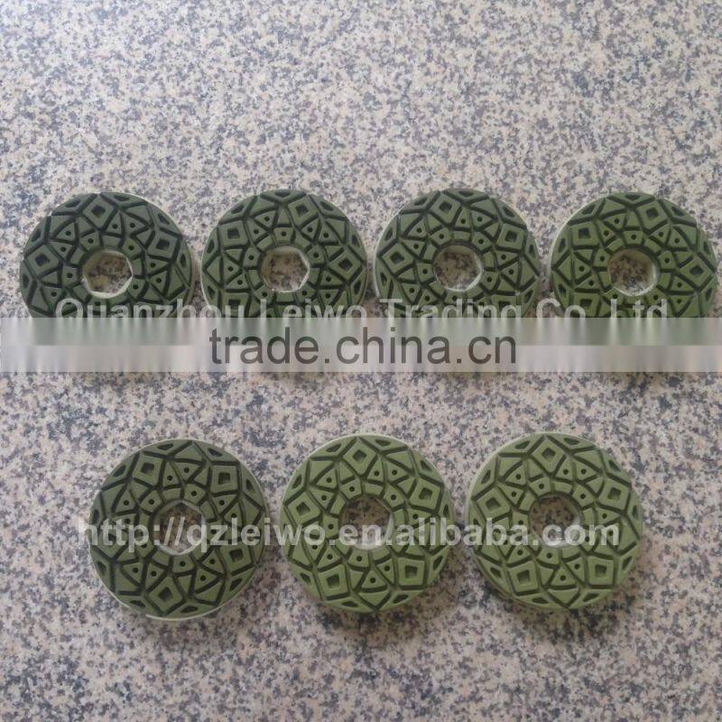 Snail Lock Edge Polishing Pad 5 inch (125 mm) Polishing Straight and Beveled Edge China Granite Stone Tools