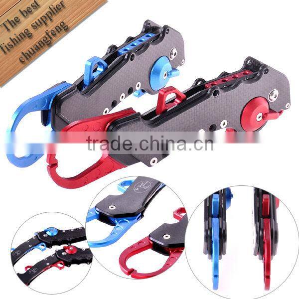 Fishing Pliers control fish Grip overall length of carbon cloth fiber material 185mm Weight 170g (handle length145mm)