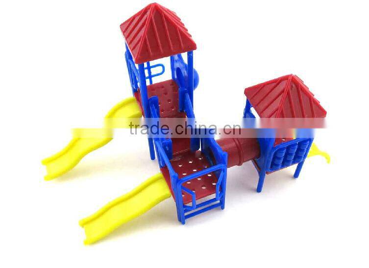 scale resin miniature model game slide equipment for kid toy