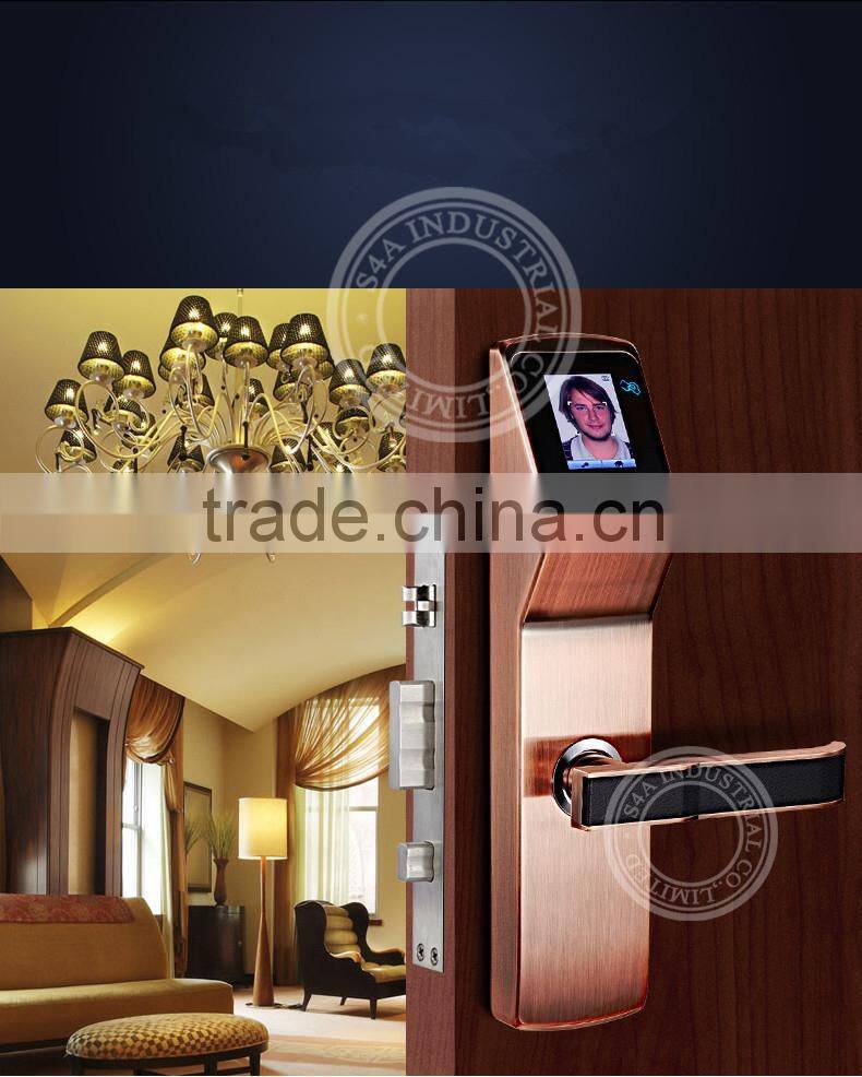 Facial recognition access keypad biometric lock