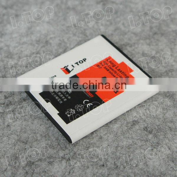 Best Quality gb t18287-2000 High Capacity 1750mAh mobile phone battery for Samsung i997 , China Factory Price