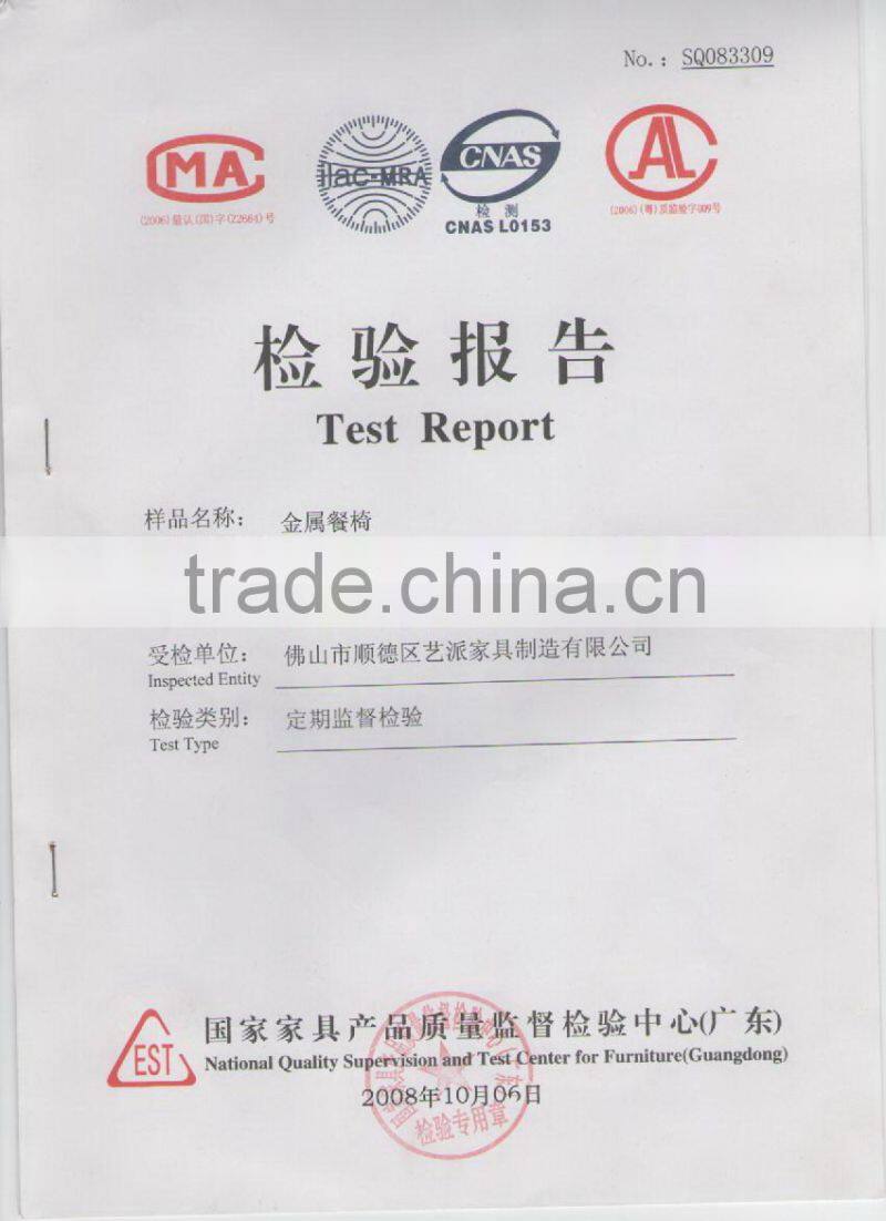 cheap round stainless steel dining table YT1