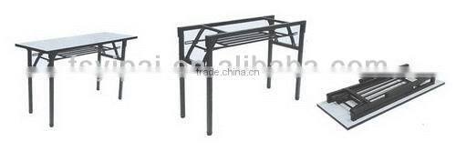 PP table round small folding iron table bar cocktail plastic tables for wholesale YPP16