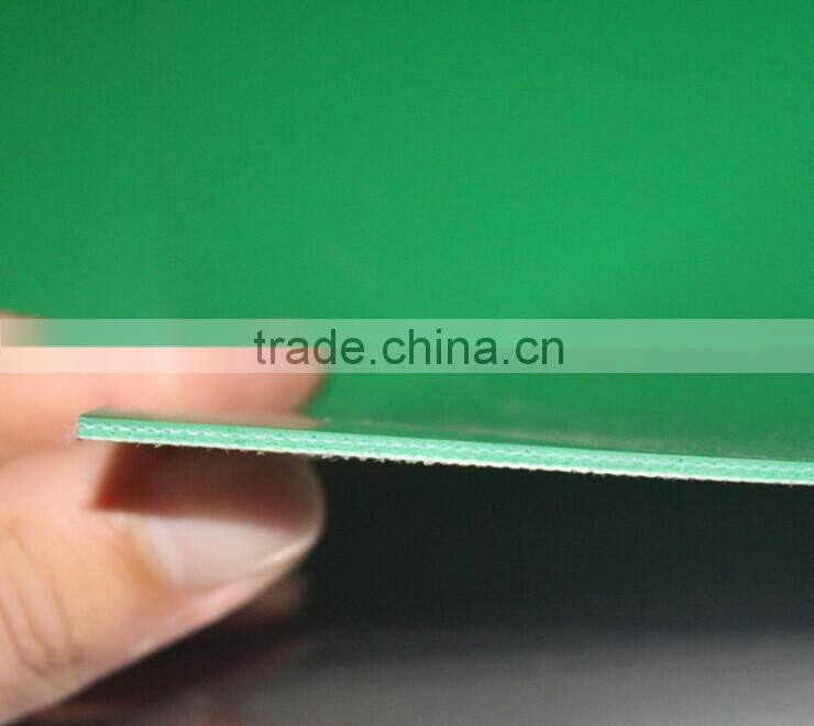 High Tensile green conveyor belt Light Duty conveyor belt PVC Circular conveyor belt