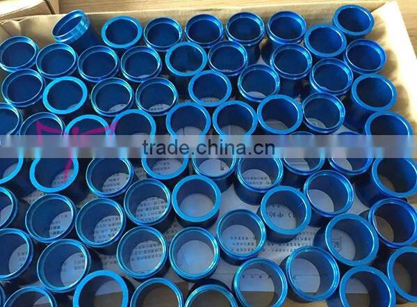 China factory selling 3.8cm stamper head,blue metal clear jelly stamper for nail