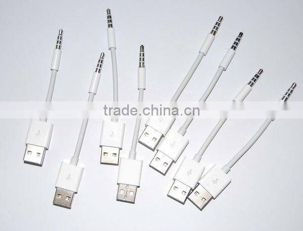 For iPod Shuffle 3G,4G,5G USB Cable