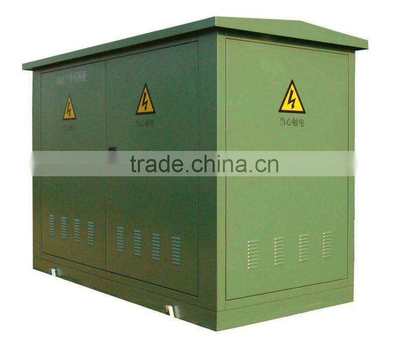 Outdoor SF6 Ring Main Unit with Outdoor Power Substation