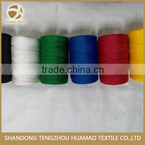 good quality wholesale colorful 3strand twisted pp twine