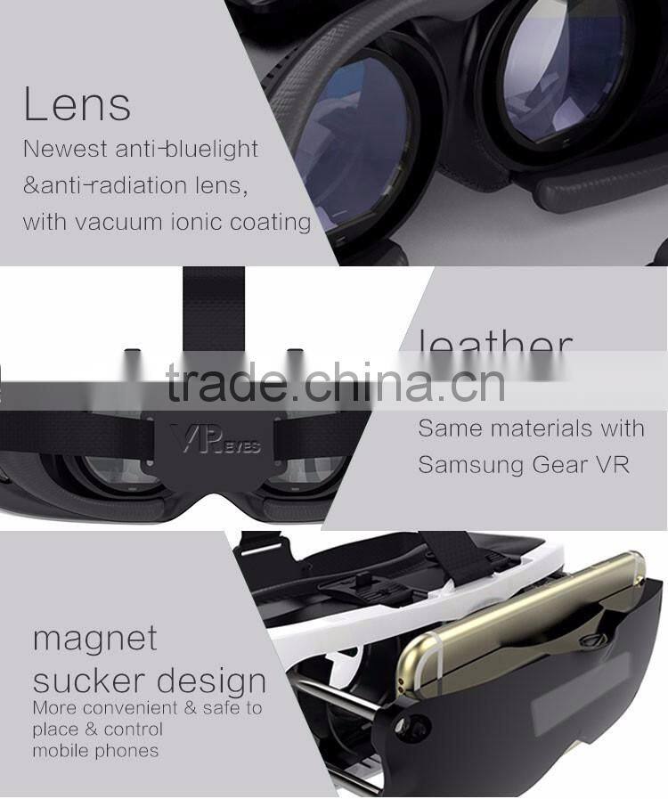 Newest fashion VR BOX VR EYES four colors 3D virtual reality glasses