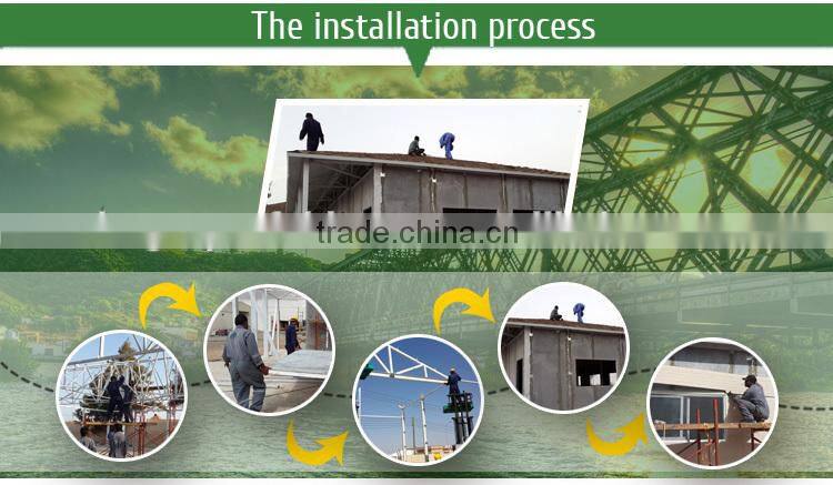 prefabricated light resort house,light steel homes,moveable cabin