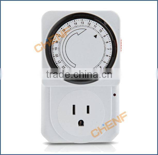 Hot Sell Electriconic US 24 Hours Mechanical Timer Switch