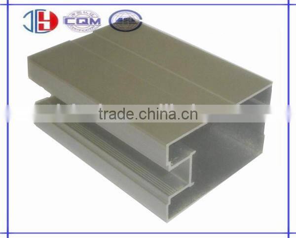 Oval aluminum profile for sliding wardrobe