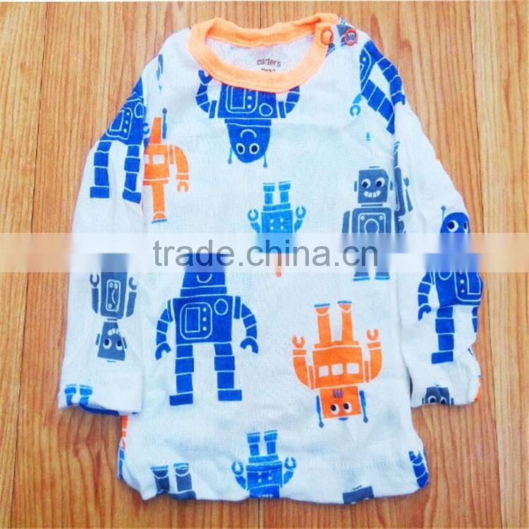 T-Shirts Product Type and Polyester / Cotton Material long sleeve boy t shirts