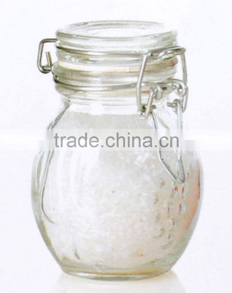 High quality mini glass condiment sauce cruet jar