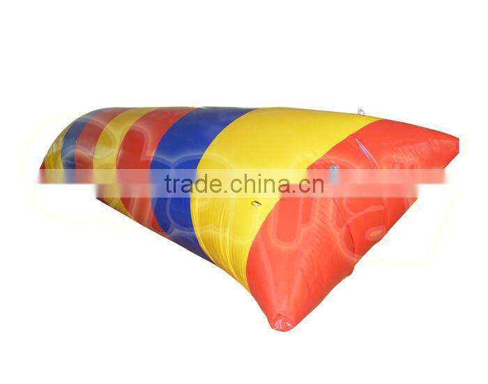 High quality and hot sales inflatable water catapult blob jump