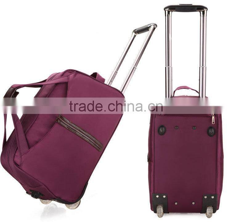 Factory Price Travel Trolley Luggage Bag New Design Travel Bags on Wheels LXB014