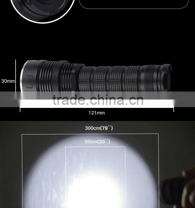 Flashlight sex toy for man 1000 Lumen XML L2 torch light for hunting camping
