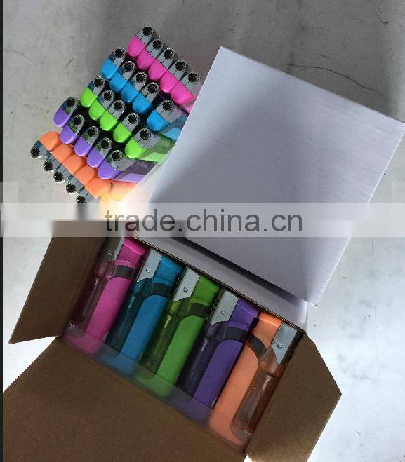 windproof led lighter with flash and high quality