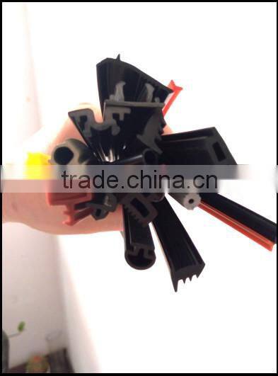 hard soft pvc plastic nice shaped edge trim t sealing strips Q-2-5.5
