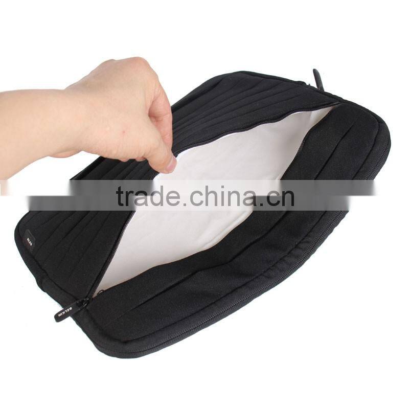 China Manufacturer Cheaper Polyester Laptop Bag With Zipper Main Compartment