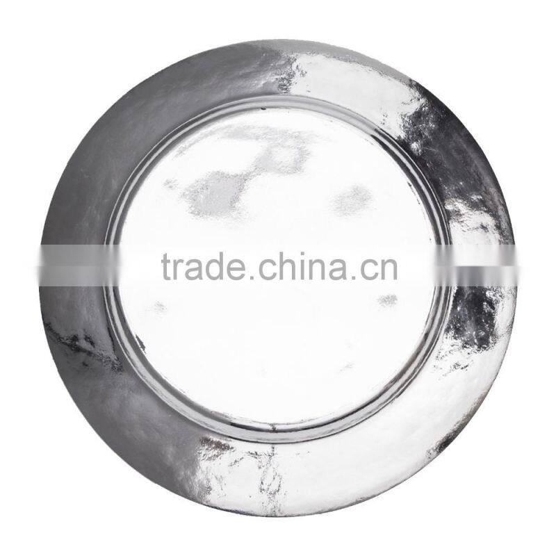 SAMYO glass charger plate with high quality