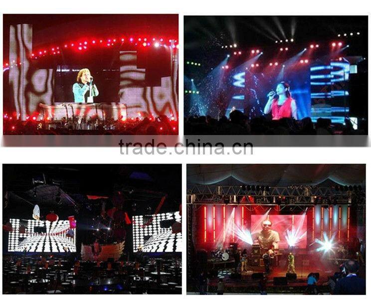 indoor led screen curtain, Ph12.5 Indoor Mesh Curtain transparent full color LED display