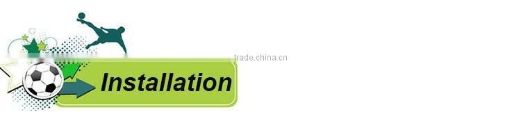 International standard steel soccer cage football cage