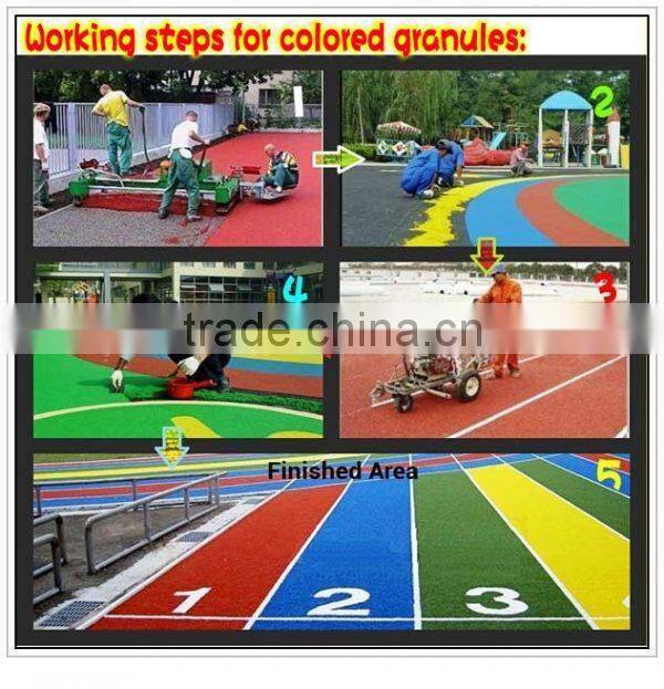 Hot sale Colored EPDM granules, EPDM rubber granules for sports playground surface-FN-A-16081501
