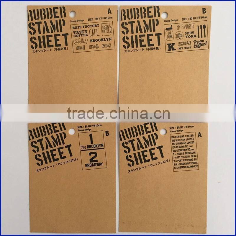 New Design Custom Rubber Stamp