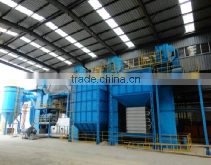 Resin sand reclaiming and molding line for sale