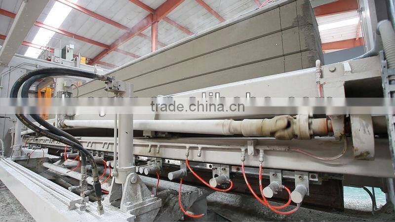 germany autoclaved aerated concrete(aac )sand block making machine